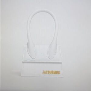 Jacquemus Elegant Cream Mini Bag